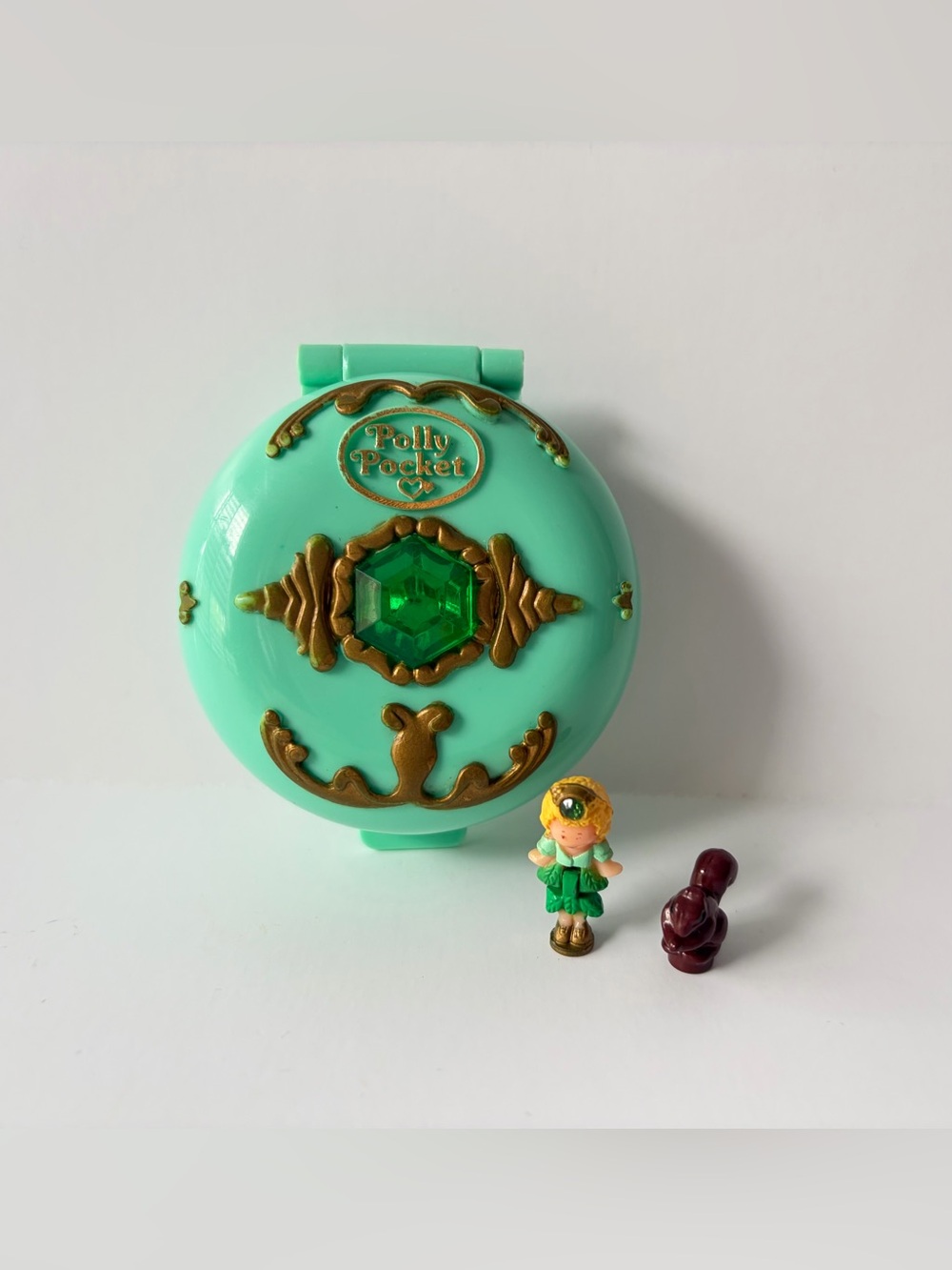 Vintage Polly Pocket Jeweled Forest - complete set